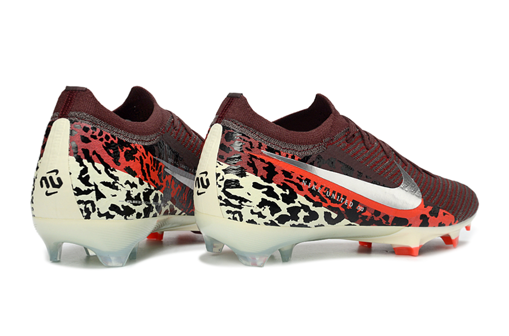 Air Zoom Mercurial Superfly 16 Elite XXV FG — Dark Red/Leopard — image 4