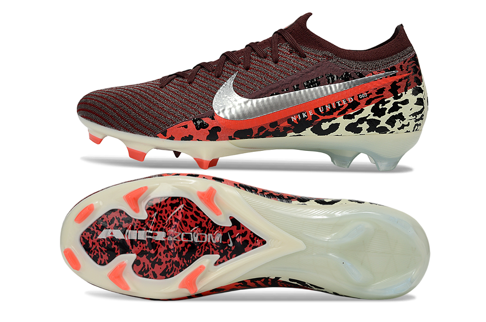 Air Zoom Mercurial Superfly 16 Elite XXV FG — Dark Red/Leopard — image 7
