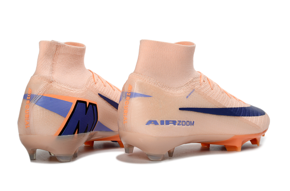Air Zoom Mercurial Superfly — Orange/Navy — image 2