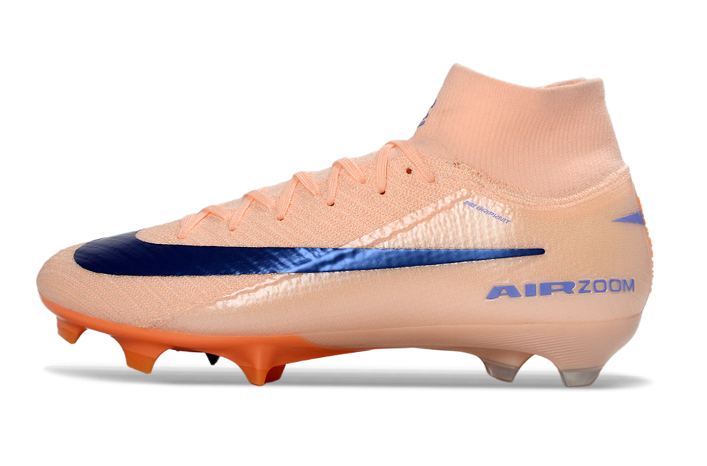 Air Zoom Mercurial Superfly — Orange/Navy — image 4
