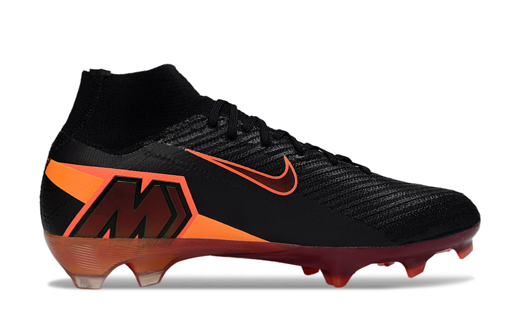 Air Zoom Mercurial Superfly XV Elite FG — Black/Red — image 3