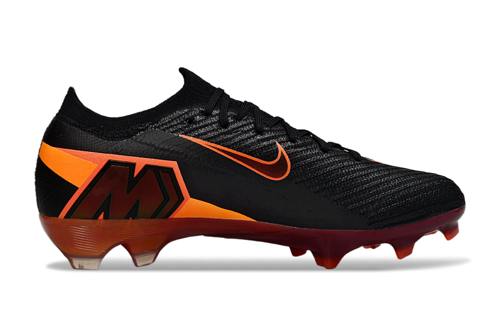 Air Zoom Mercurial Vapor XV Elite FG — Black/Red/Orange — image 3