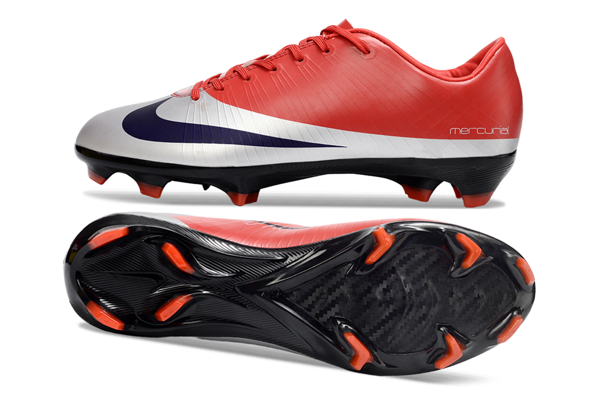 CR7 Mercurial Vapor XV Elite FG — Red/Black — image 3