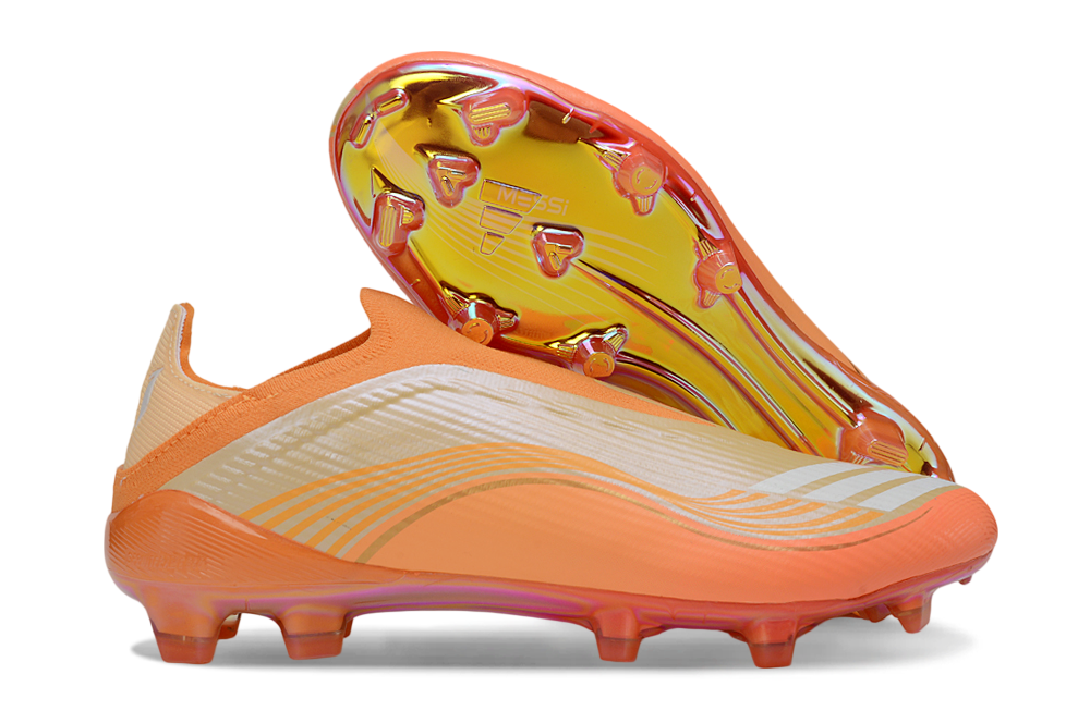 MESSI F50 ELITE FG — Orange/Yellow — image 2