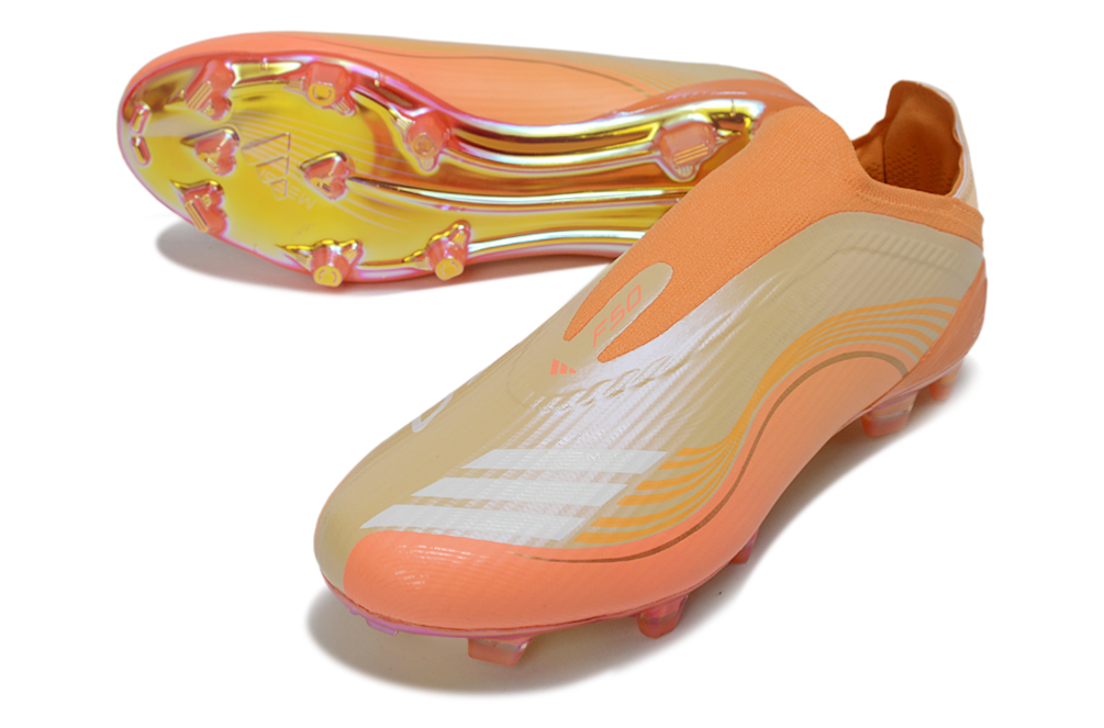 MESSI F50 ELITE FG — Orange/Yellow — image 3