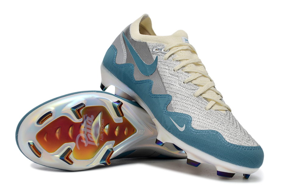 Patta X Mercurials FG — Cream/Blue — image 2
