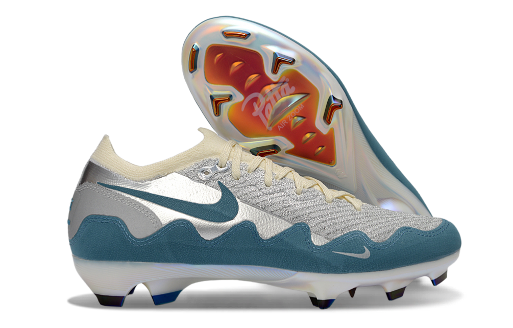 Patta X Mercurials FG — Cream/Blue — image 6