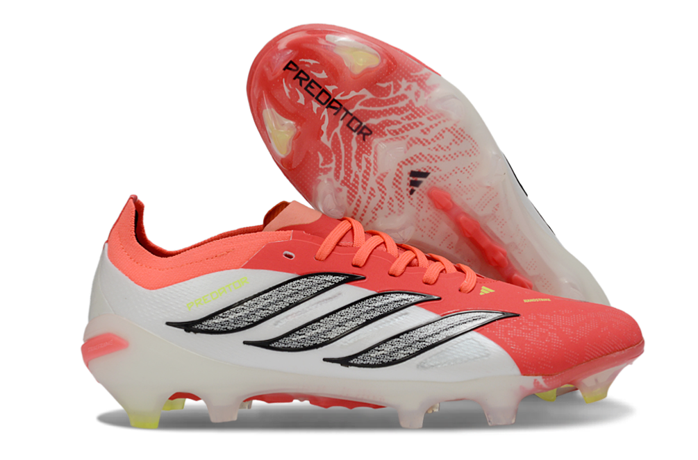 Predator Elite Tongue FG — Coral/Orange — image 2