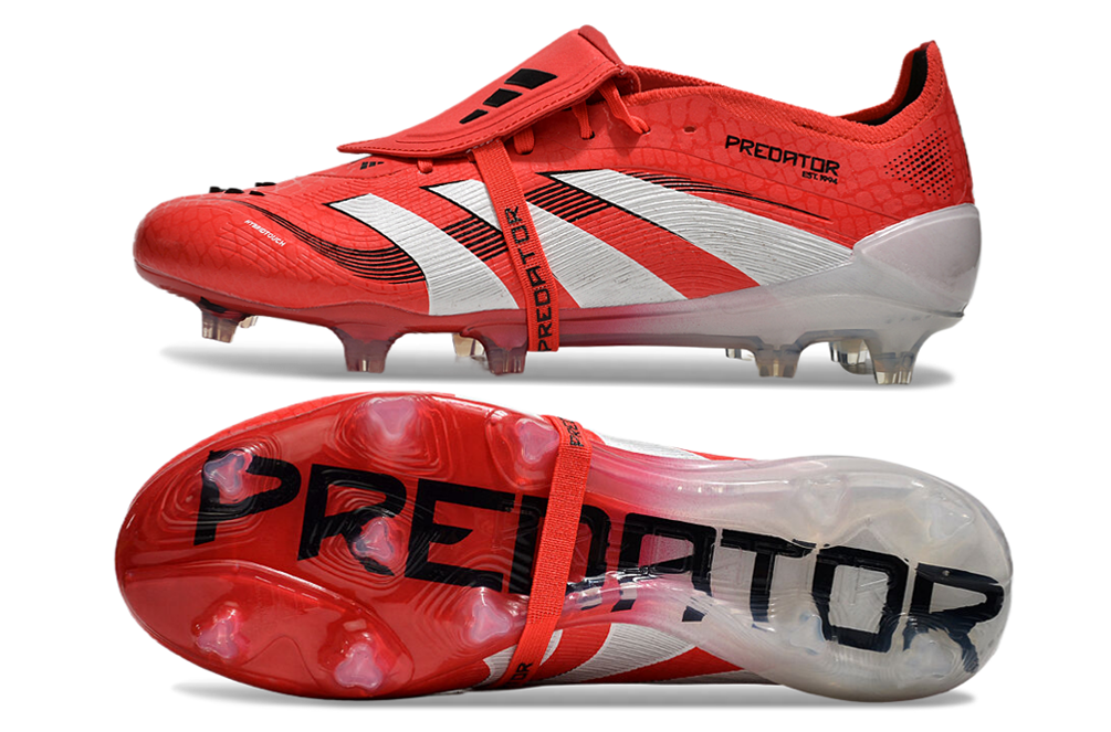 Predator Elite Tongue FG — Coral/Orange — image 9