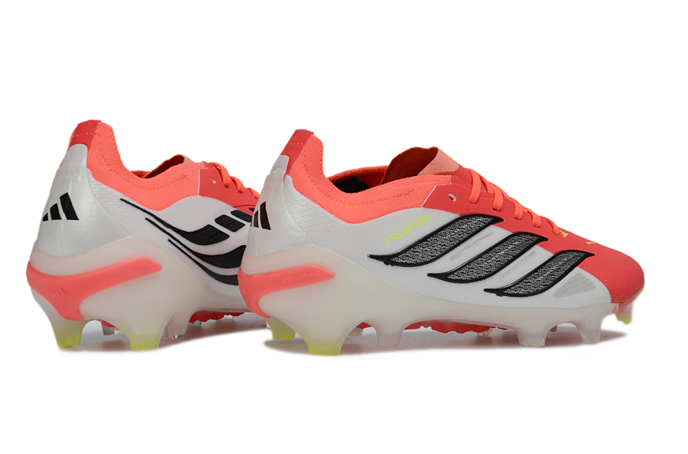 Predator Elite Tongue FG — Coral/White — image 2