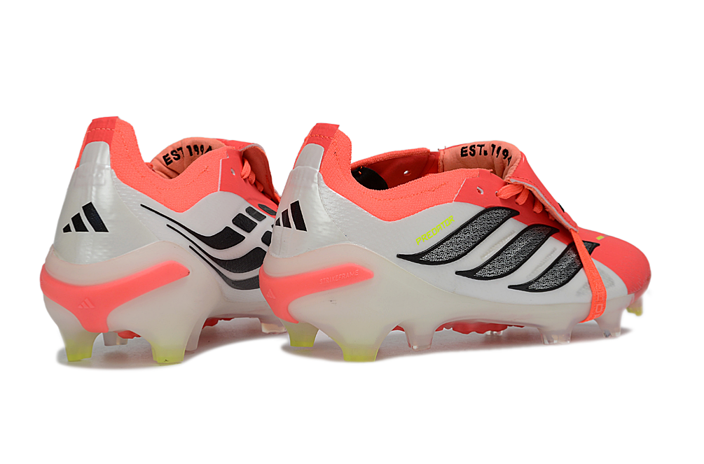 Predator Elite Tongue FG — Coral/White — image 4