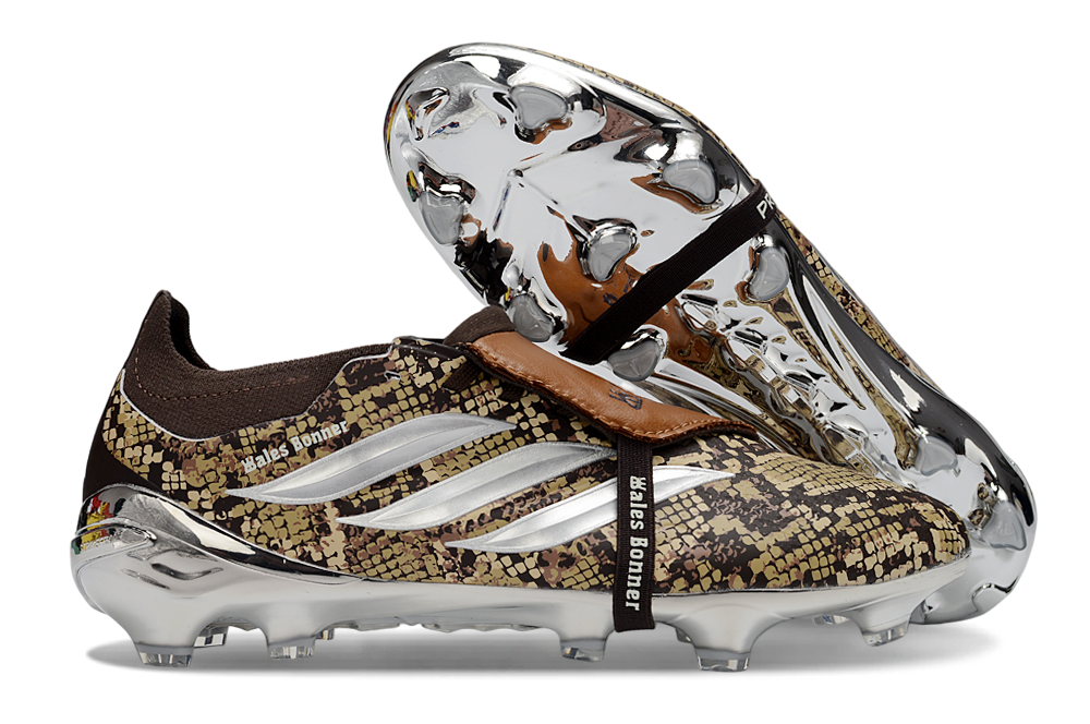 Predator Elite Tongue FG — White/Brown Camo — image 5