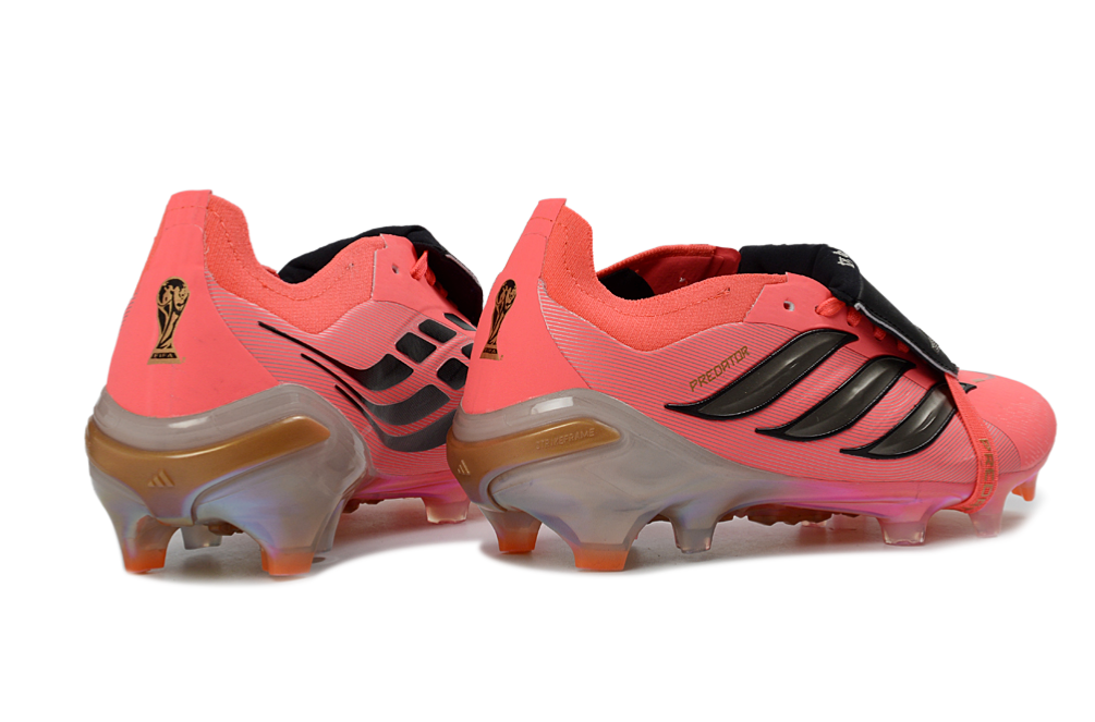 WC26 Predator Elite FG — Coral/Orange — image 2